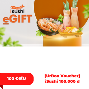 [UrBox Voucher] iSushi 100.000 đ